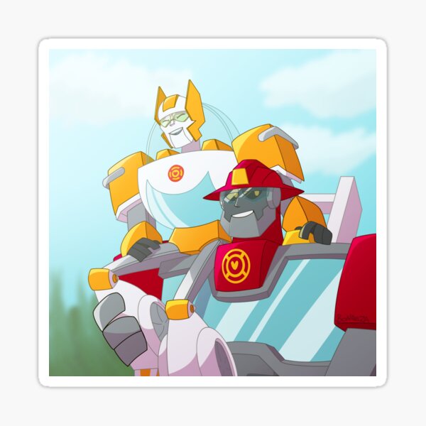 "Heatwave and Blades sunnyday" Sticker for Sale by Marcoded Redbubble