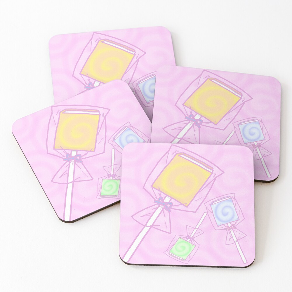 Item preview, Coasters (Set of 4) designed and sold by dogbone42.