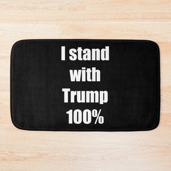 Item preview, I stand with President Trump 100% designed and sold by TrendsnHolidays.