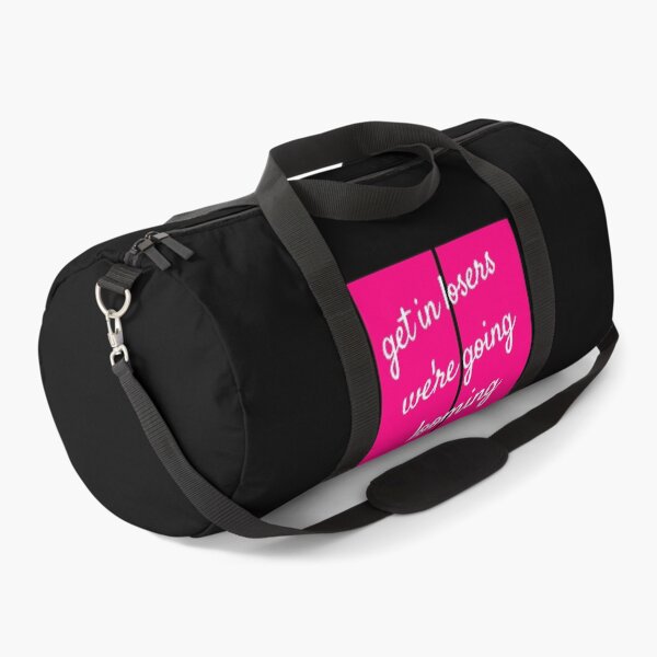 Item preview, get in losers were going looming -zari quote - pink rectangles designed and sold by LoseL.