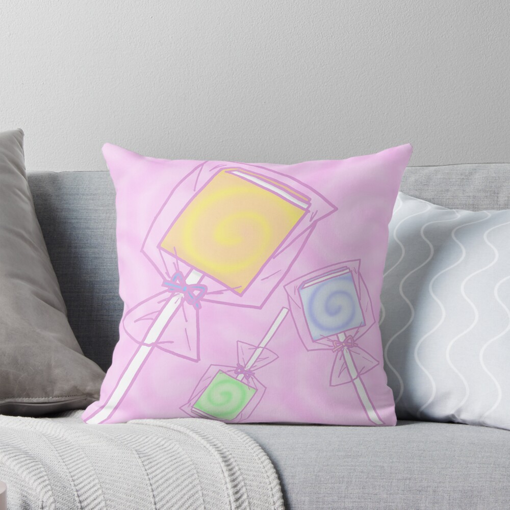 Item preview, Throw Pillow designed and sold by dogbone42.