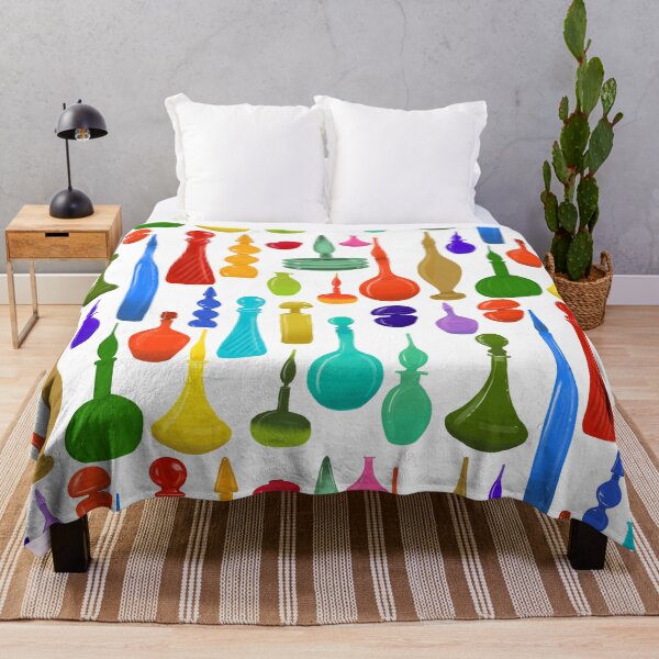 Item preview, Mid Mod Colorful Glass Vases designed and sold by jenbucheli.