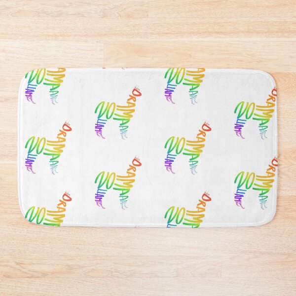 Item preview, No drama llama (rainbow) designed and sold by Bethan Morgan.