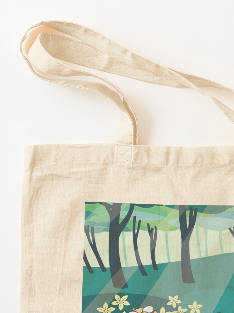 Thumbnail 3 of 5, Tote Bag, Field of Flowers (Adventure Time) designed and sold by castl3t0ndesign.