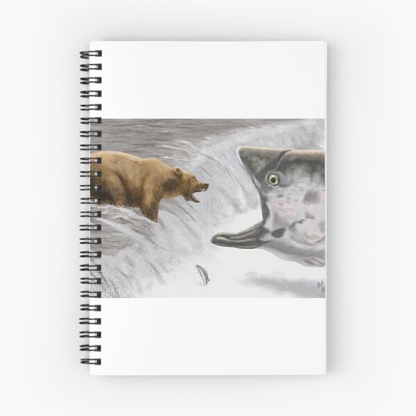 Item preview, Fishing for Bear Painting designed and sold by abbottoons.