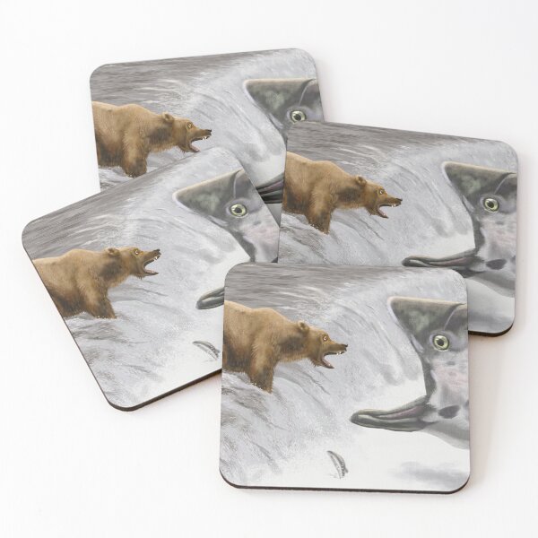 Item preview, Fishing for Bear Painting designed and sold by abbottoons.