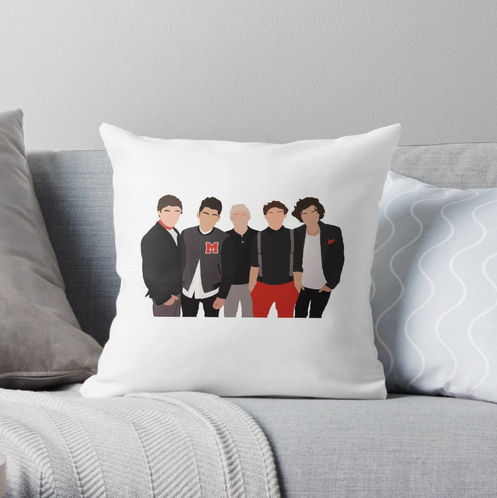 One Direction Throw Pillow by Vaustine Nastiti - Fine Art America