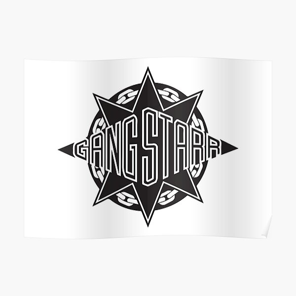 Gangstarr 90er Hip Hop Rap Poster