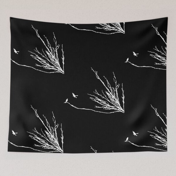 Item preview,  Mother or daughter. An artistic illustration for your t-shirt. White branches with birds. designed and sold by designMarks.