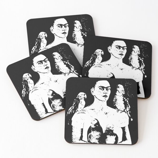 Item preview, Frida parrots  designed and sold by bethgabe.