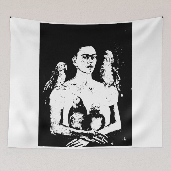 Item preview, Frida parrots  designed and sold by bethgabe.