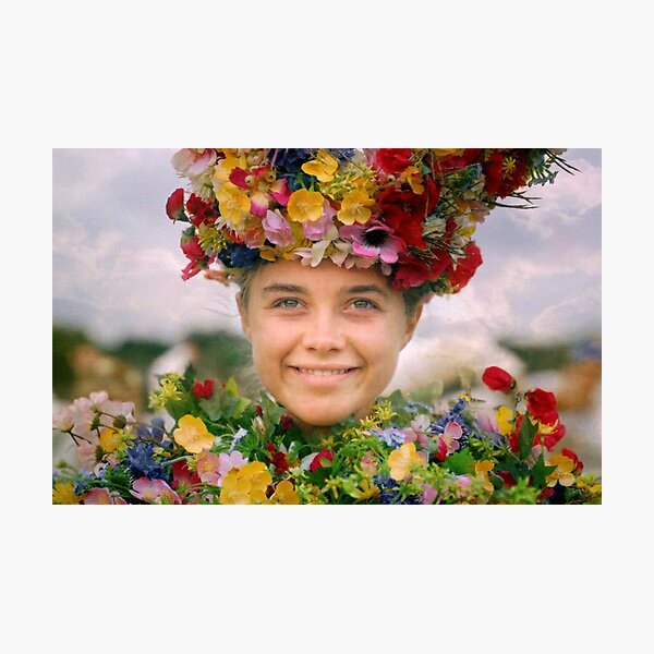 MIDSOMMAR MAY QUEEN - dani ardor / florence pugh Photographic Print