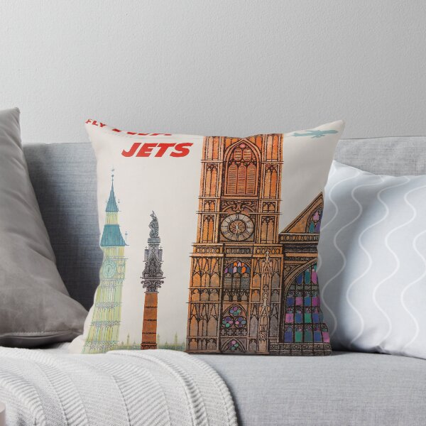 Item preview, London vintage travel poster designed and sold by stickart-marek.