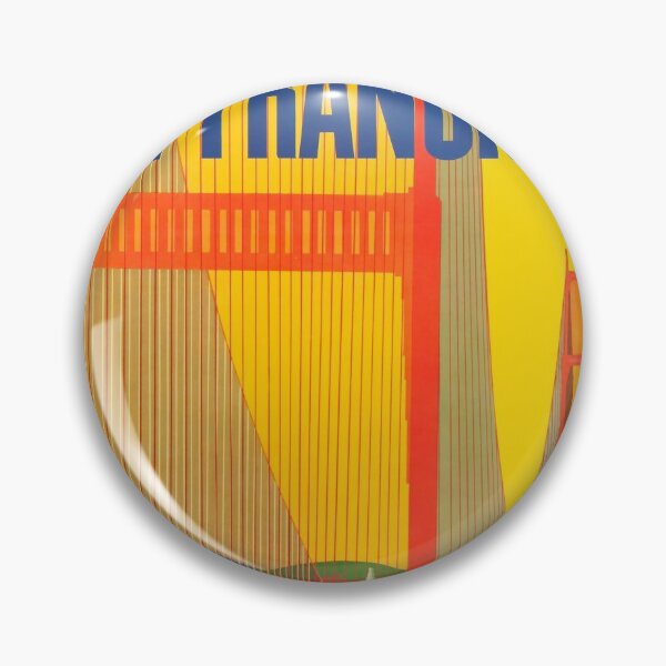 Item preview, San Francisco vintage travel poster designed and sold by stickart-marek.