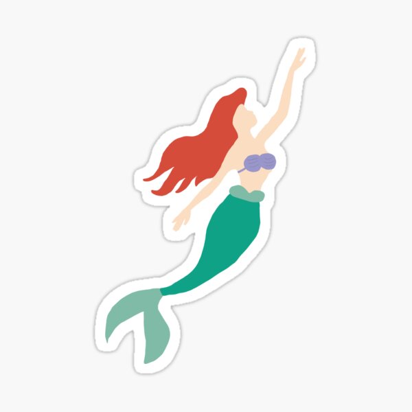 Little Mermaid 2023 Adult Stickers sold by Tired Clinician