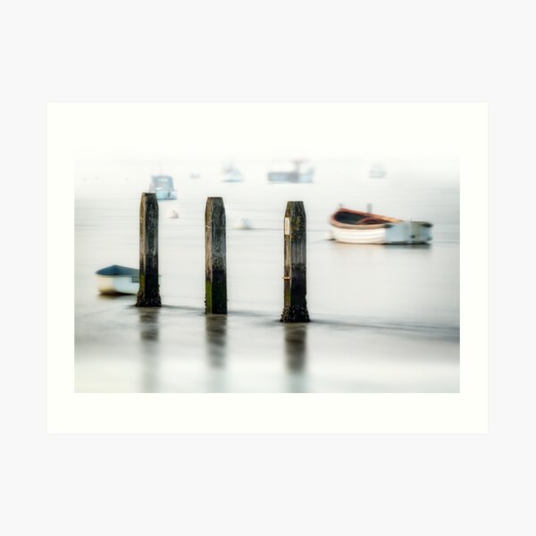 Three Posts Art Print