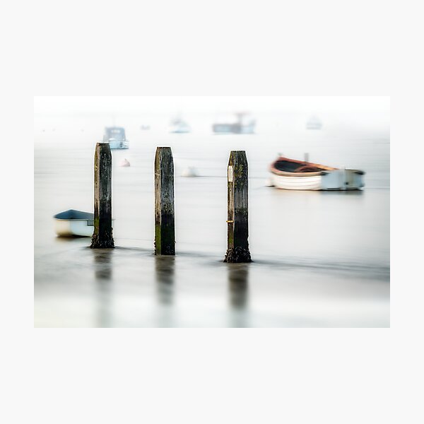 Three Posts Photographic Print