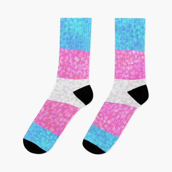 Item preview, Seurat Inspired Pride Flag - Transgender Stripes designed and sold by Rachael Garcia.
