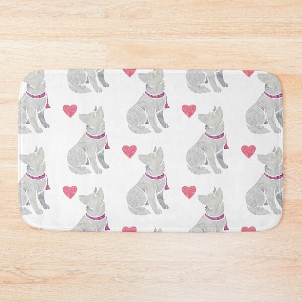 Item preview, Watercolour Swiss/White Shepherd designed and sold by animalartbyjess.