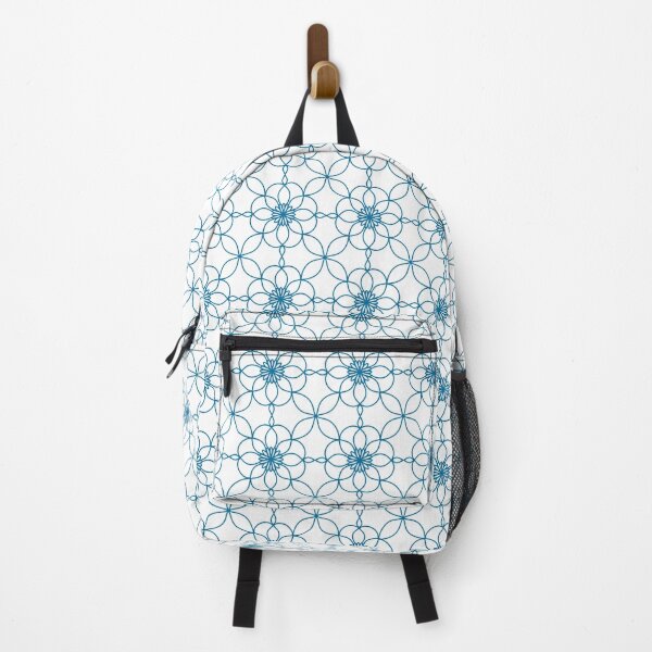 Item preview, Flower Tile Pattern - Blue designed and sold by inknimagination.