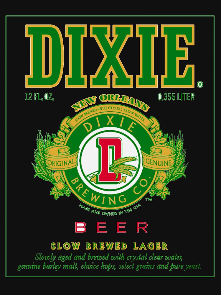 dixie beer t shirt