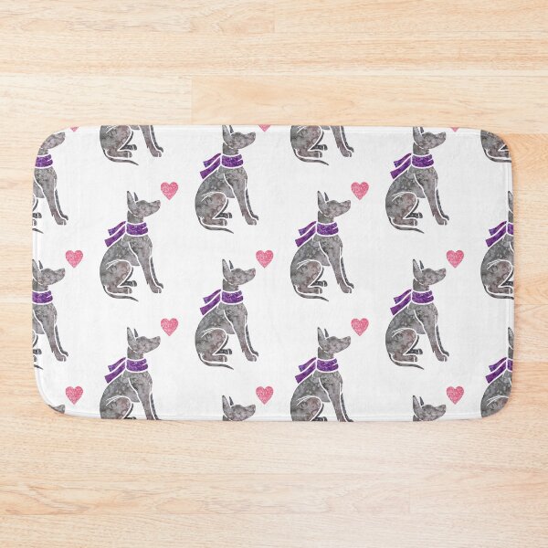 Item preview, Watercolour Xoloitzcuintle designed and sold by animalartbyjess.