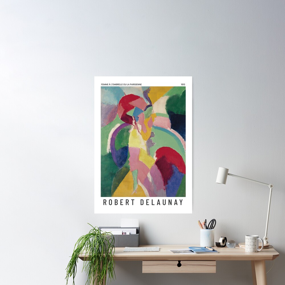 Robert Delaunay - La Parisienne - Art Poster Poster