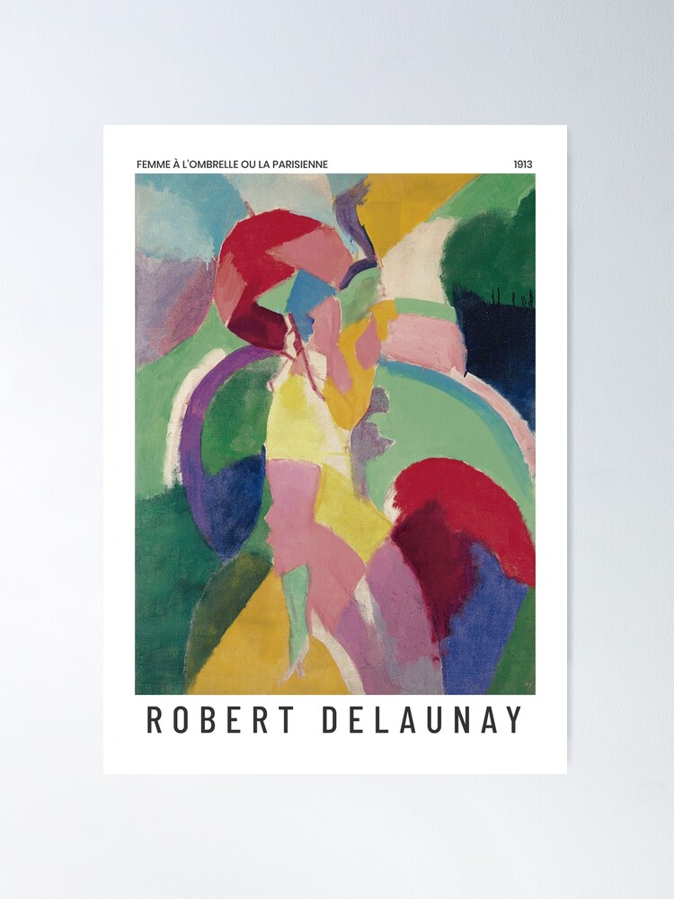 Alternate view of Robert Delaunay - La Parisienne - Art Poster Poster
