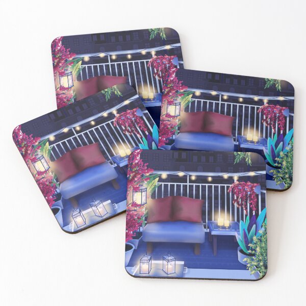 Item preview, Cozy Balcony Scene designed and sold by Pantonia.