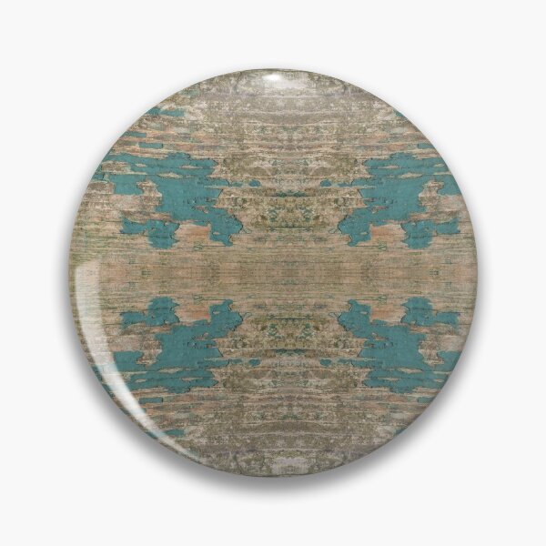 Item preview, Rustic old Wood - Beautiful Weathered Wooden Plank - knotty wood weathered turquoise paint designed and sold by TurningMoss.