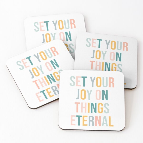 Item preview, Set your joy on things eternal designed and sold by Jenna Ross.
