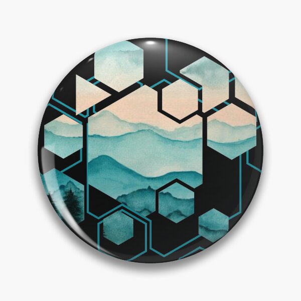 Item preview, Hexagon abstract nature designed and sold by pilips  januarius.