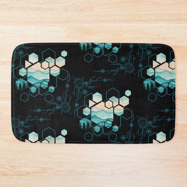 Item preview, Hexagon abstract nature designed and sold by pilips  januarius.