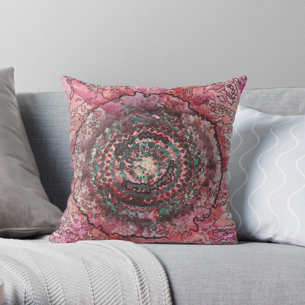 Item preview, Throw Pillow designed and sold by KatieSchutteArt.