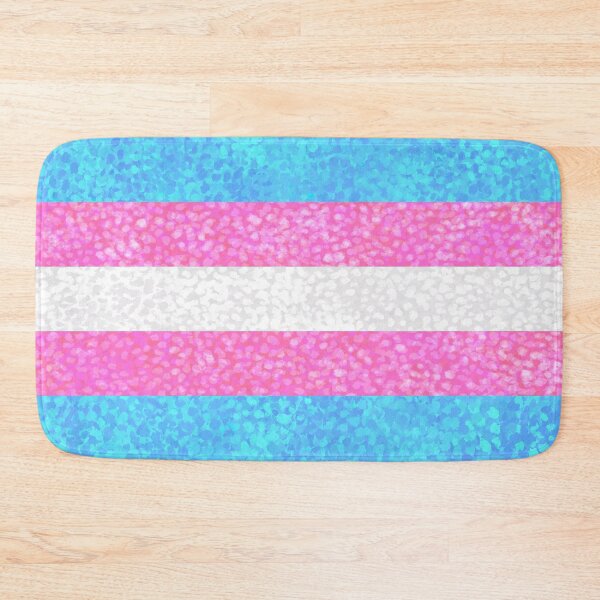 Item preview, Seurat Inspired Pride Flag - Transgender Stripes designed and sold by Rachael Garcia.