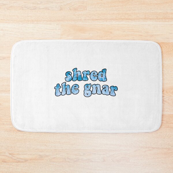 Item preview, shred the gnar retro quote designed and sold by daybydayna.