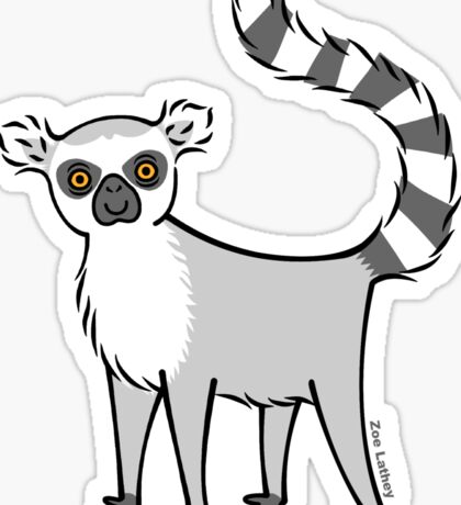 Lemur: Stickers | Redbubble