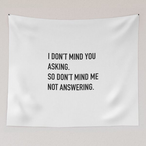 Item preview, I don’t mind designed and sold by Ingridpd.