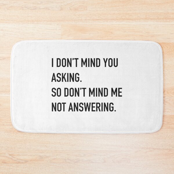 Item preview, I don’t mind designed and sold by Ingridpd.