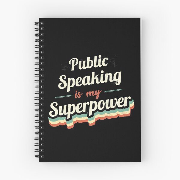 Item preview, Public Speaking is my Superpower  designed and sold by Custom365.