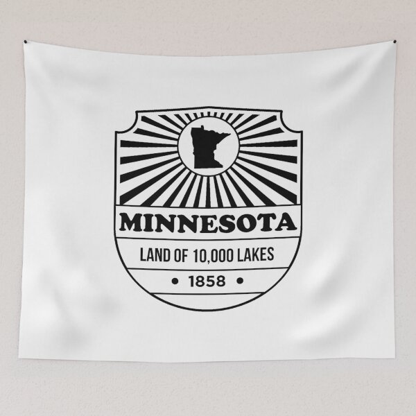 Item preview, Minnesota State Motto design - Land of 10,000 Lakes designed and sold by jakehughes2015.