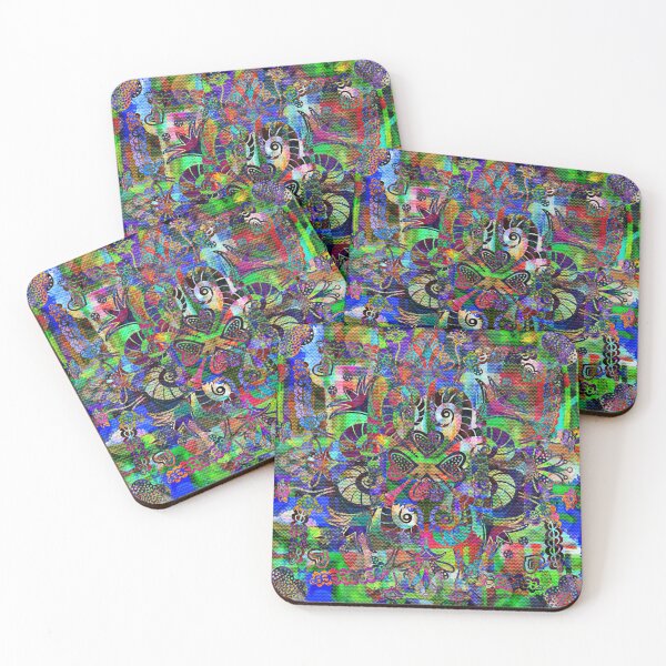 Item preview, “Tapestry Of Love” No.4 | Flowers And Love Hearts designed and sold by LiseHoltArt.