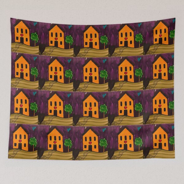 Item preview, Yellow House designed and sold by lindahineart.