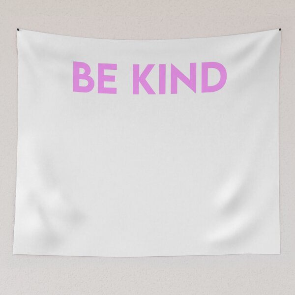 Item preview, BE KIND pink designed and sold by ART ilo.