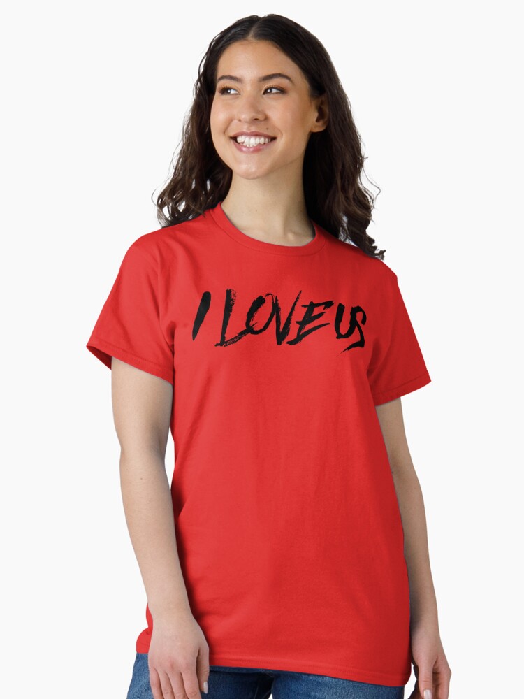 Thumbnail 2 of 7, Classic T-Shirt, I LOVE US designed and sold by ethosessential.