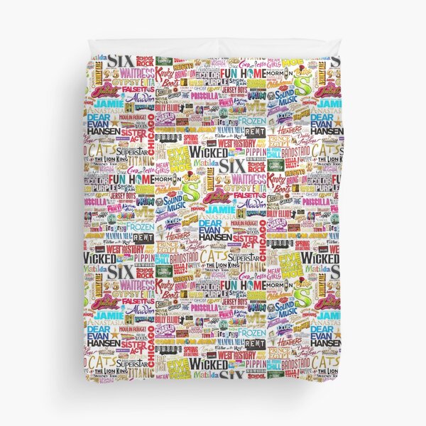 Musicals (2020 Edition) Duvet Cover