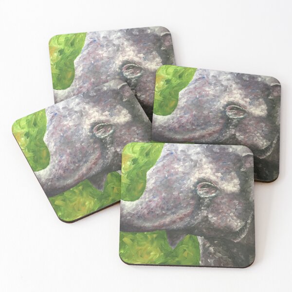 Item preview, Painted Elephant Print designed and sold by emmabecotteart.