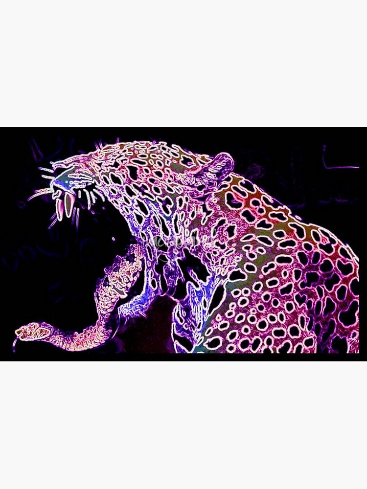 PURPLE LEOPARD by michaeltodd