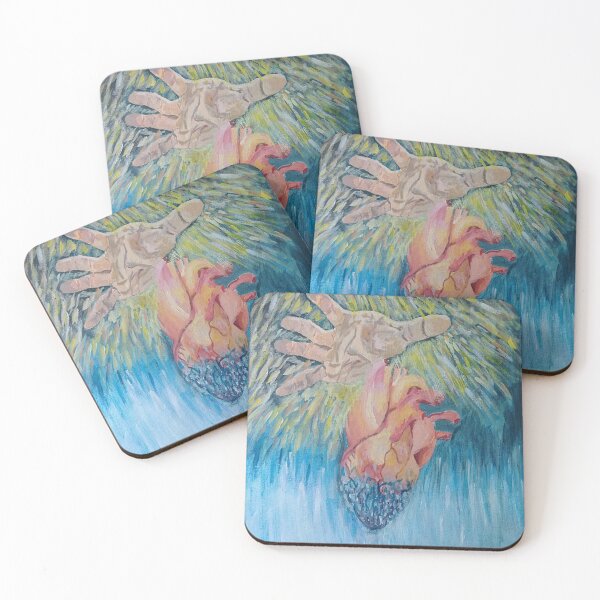 Item preview, "Heal My Frozen Heart" Acrylic Painting designed and sold by Hannah Quintero.