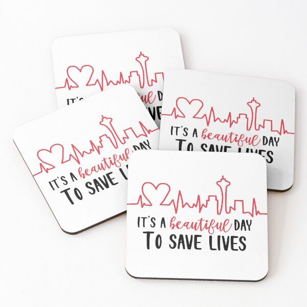 Item preview, It's a Beautiful Day to Save Lives designed and sold by maddie55meadows.